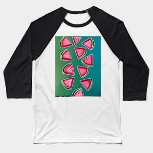 Watermelon Baseball T-Shirt